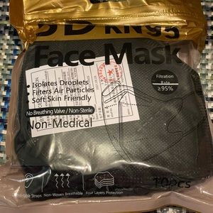 KN95 Black Masks 😷